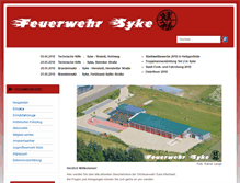 Tablet Screenshot of feuerwehr-syke.de